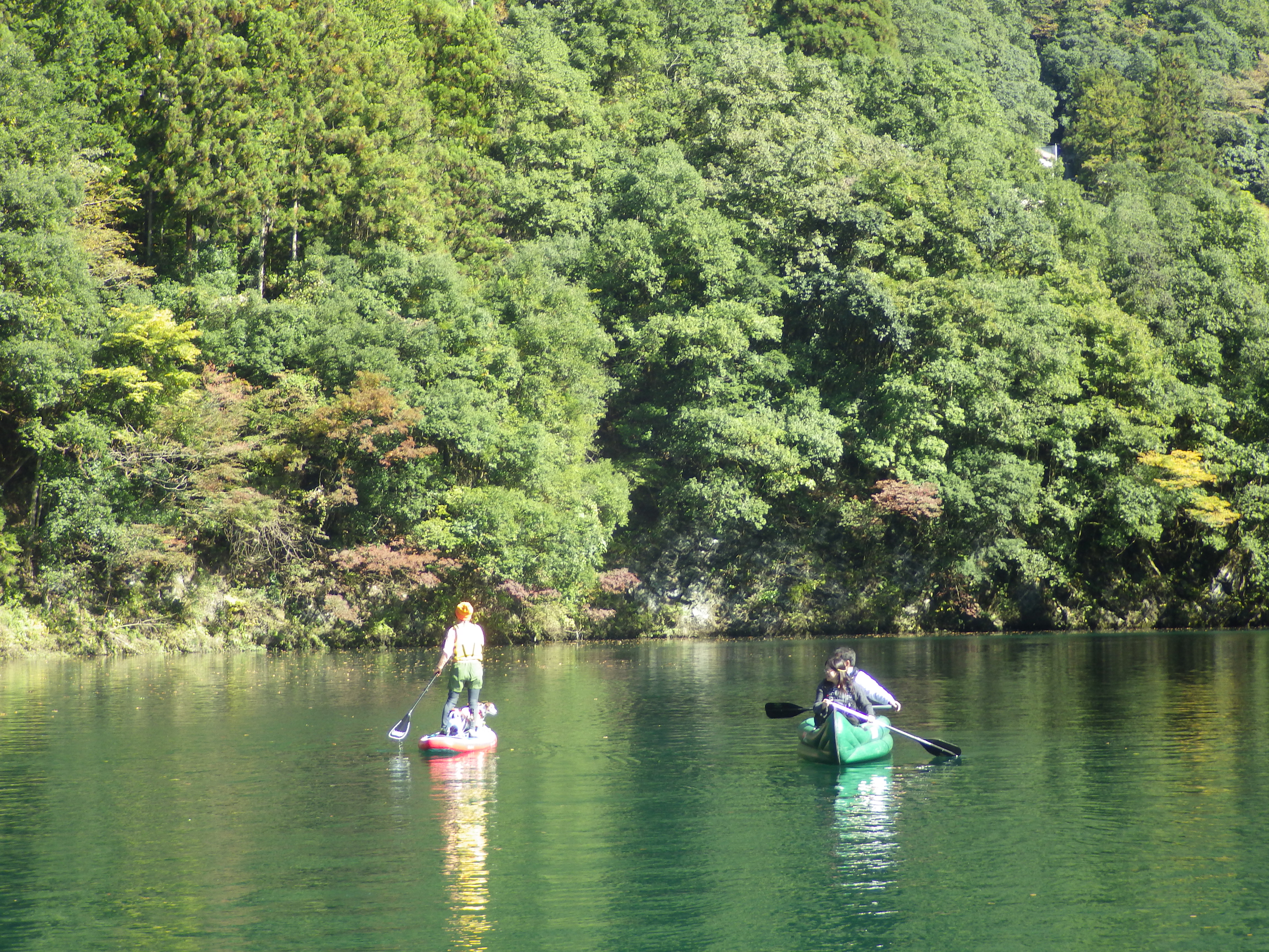 奥多摩カヌー.奥多摩sup.犬カヌー.東京カヌー.ぼちぼちアドベンチャーすその.okutama.canoe.sup.dogcanoe.