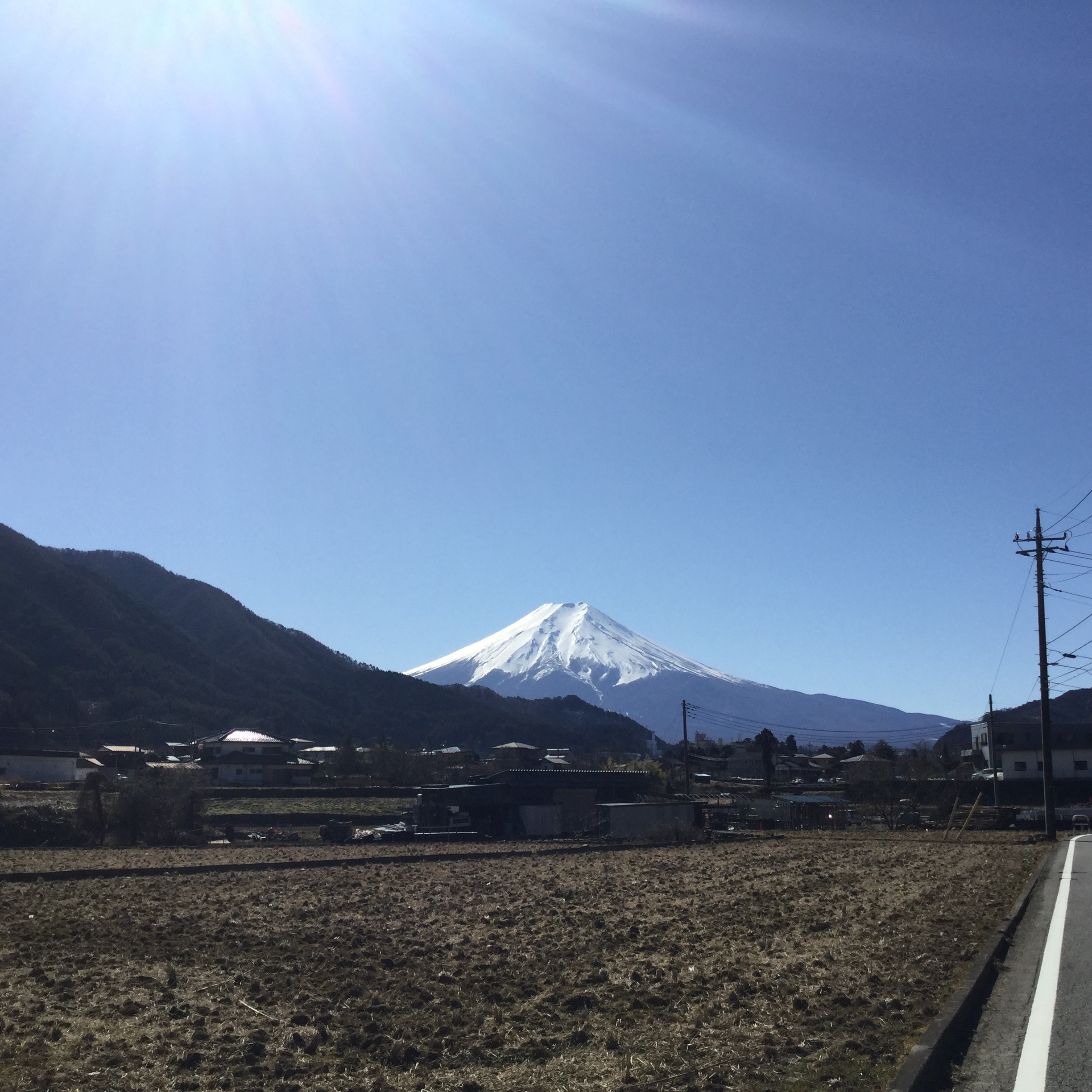 富士山,静岡,下道