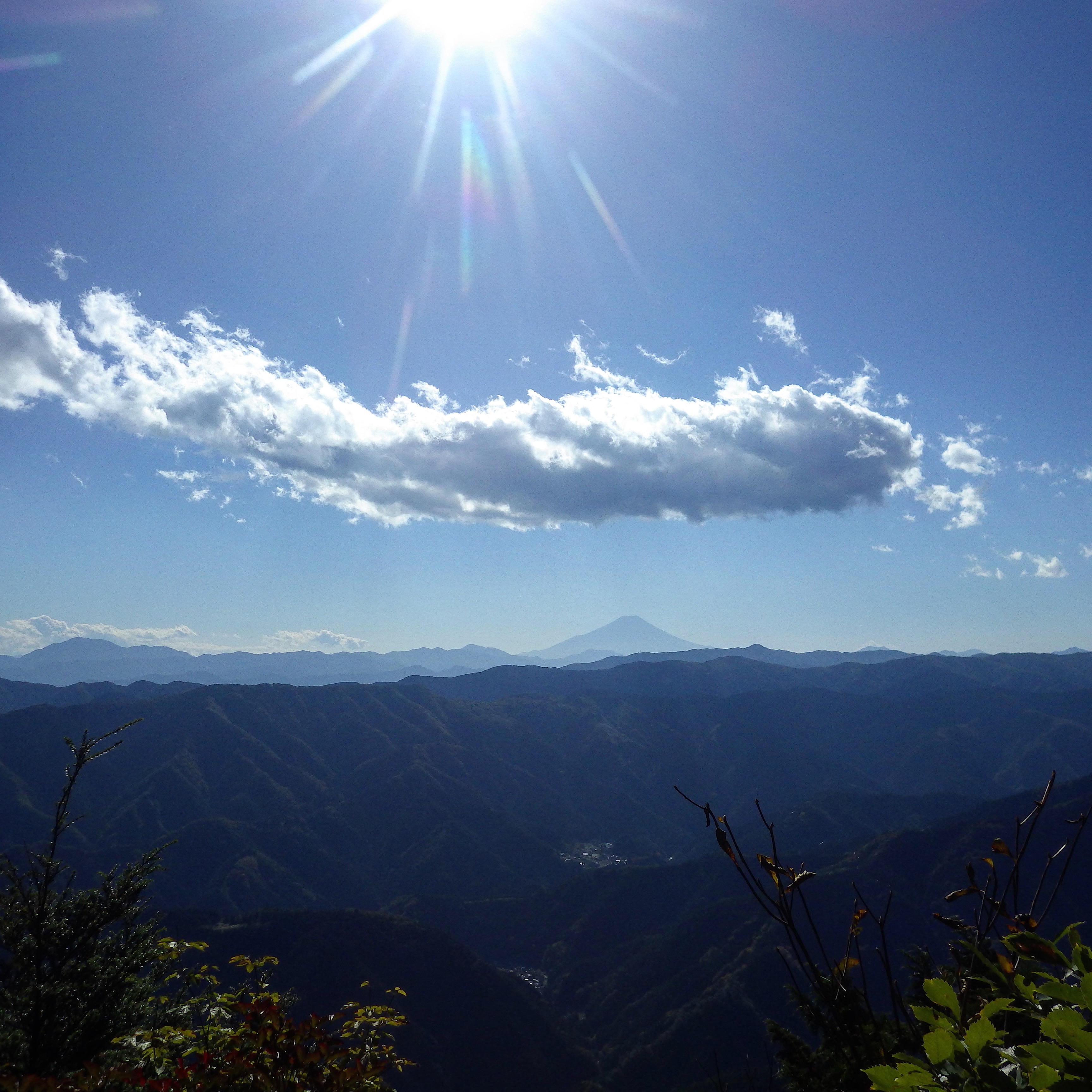 富士山,晴天