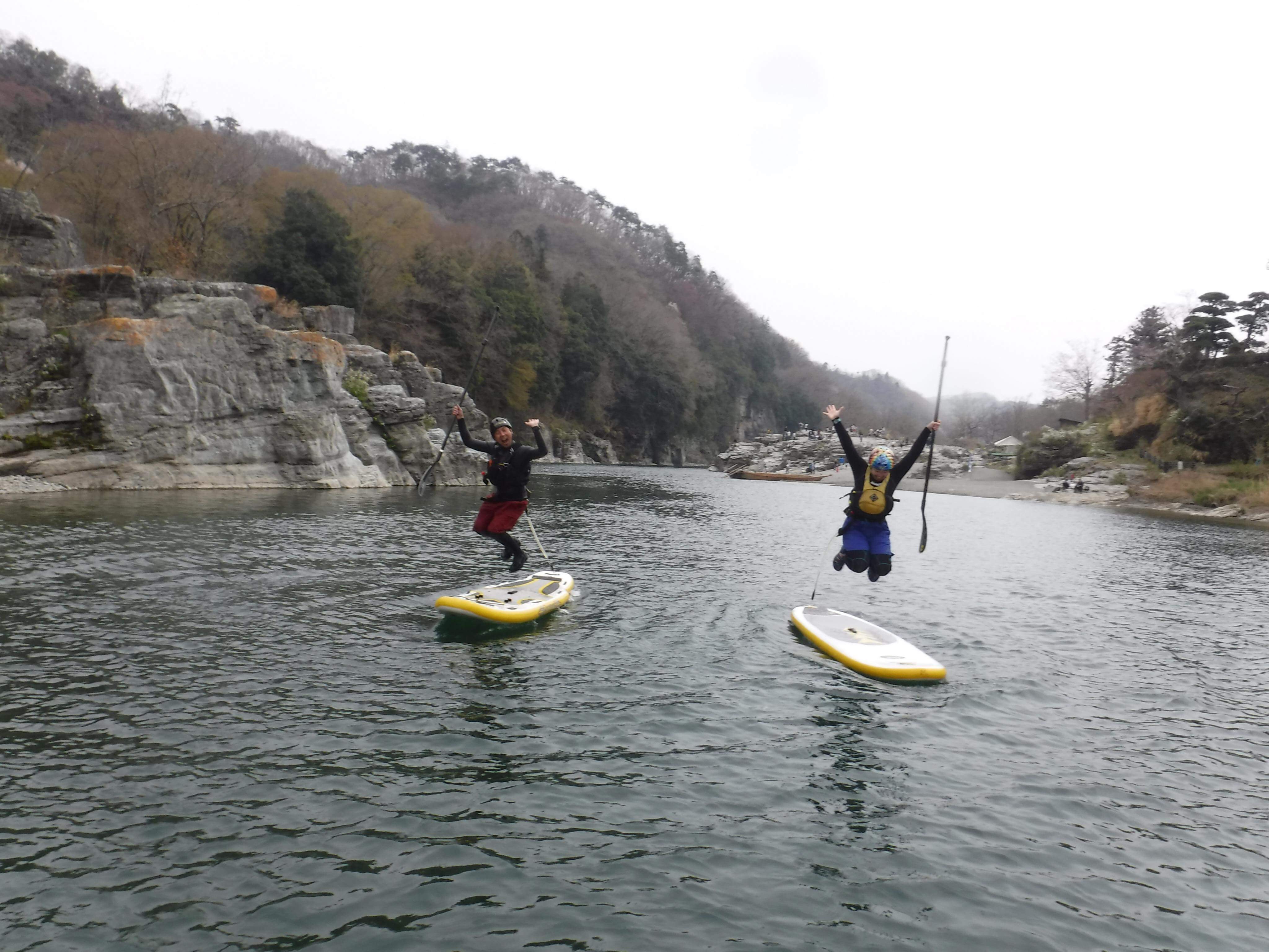 岩畳,川下り