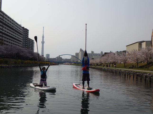 スカイツリーsup,東京アウトドア