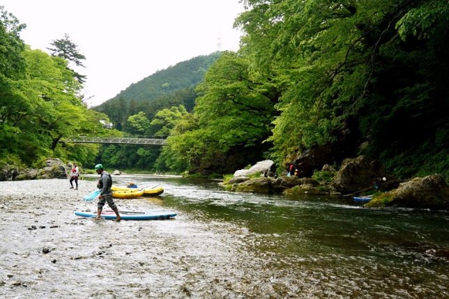 多摩川,ぼちぼちアドベンチャーすその