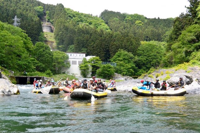 奥多摩,川下り,多摩川